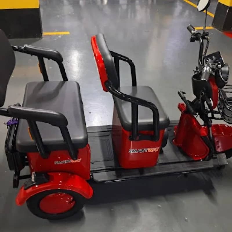 Imagem da campanha Triciclo Elétrico SmartWay 800W Cargueiro