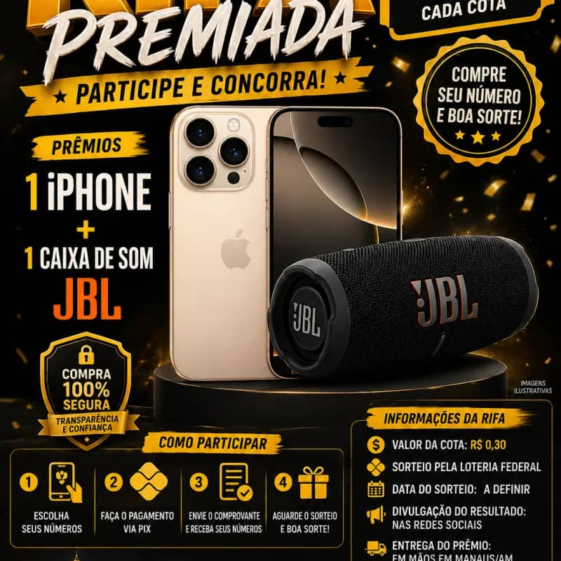 Imagem da campanha Amazônia premiada