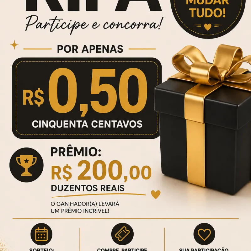 Imagem da campanha Em prol do meu aniversário