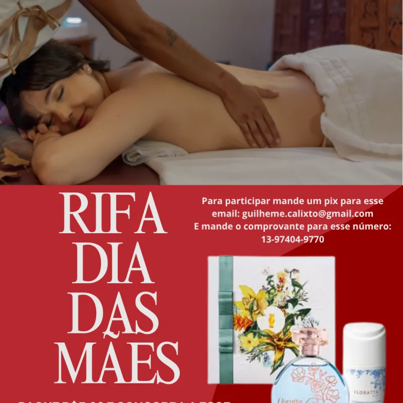 Imagem da campanha RIFA DIA DAS MÃES