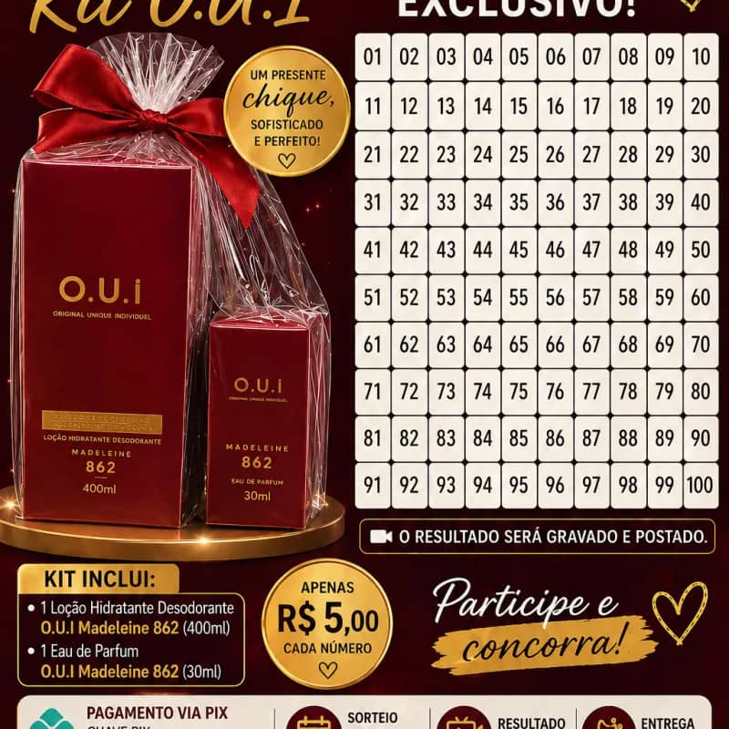 Imagem da campanha Kit O.U.I