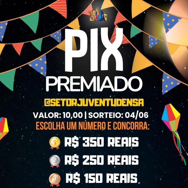 Imagem da campanha Rifa | Pix Premiado - Setor Juventude