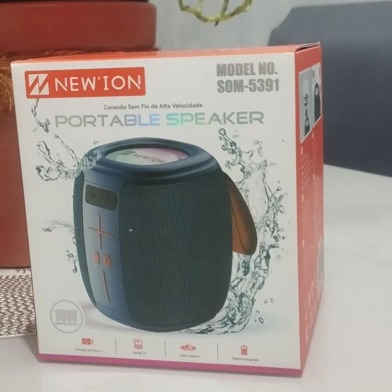 Imagem da campanha 🔴 GRANDE RIFA: CAIXA DE SOM PORTÁTIL NEW'ION! 🔴