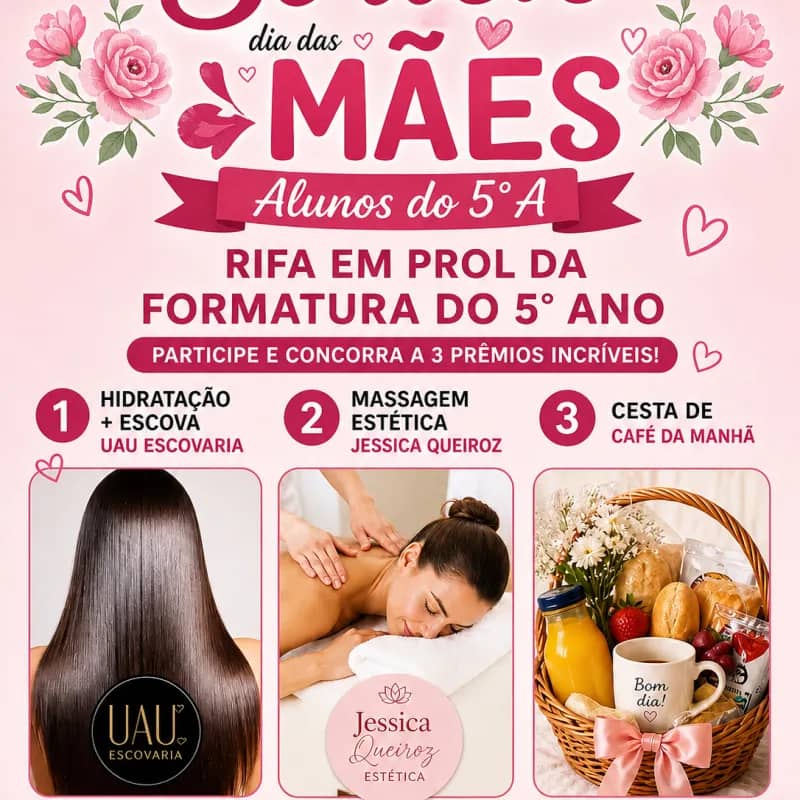 Imagem da campanha Dia das mães - 5°A