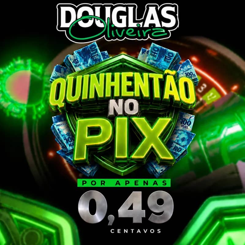 Imagem da campanha 500TÃO NO PIX
