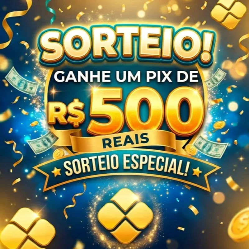 Imagem da campanha Pix da sorte