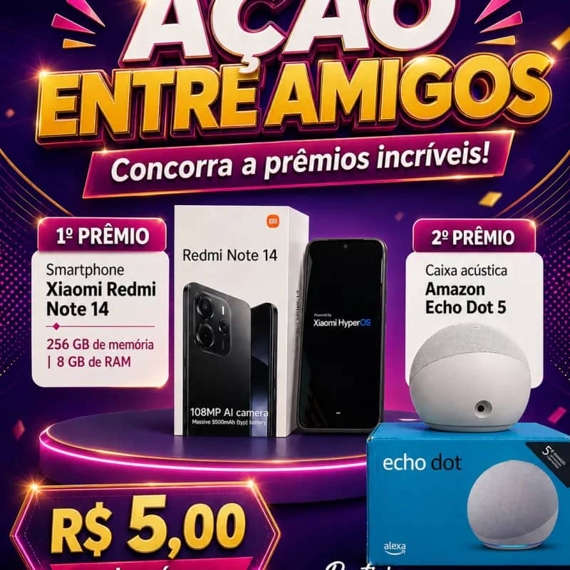 Imagem da campanha Ação entre Amigos: Transformando Sonhos em Oportunidades