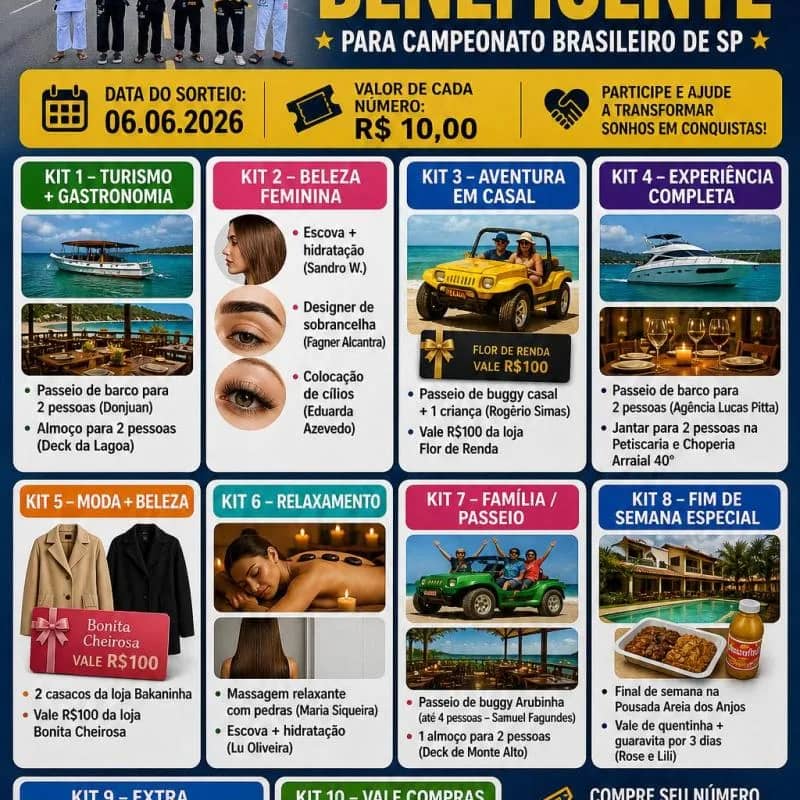 Imagem da campanha Brasileiro Kids 2026/ Barueri-SP