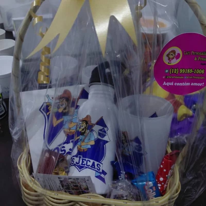 Imagem da campanha Cesta de personalizados Os Jecas