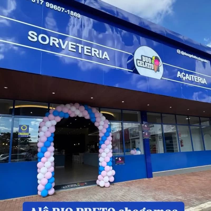 Imagem da campanha Franquia Duo gelatto sorveteria