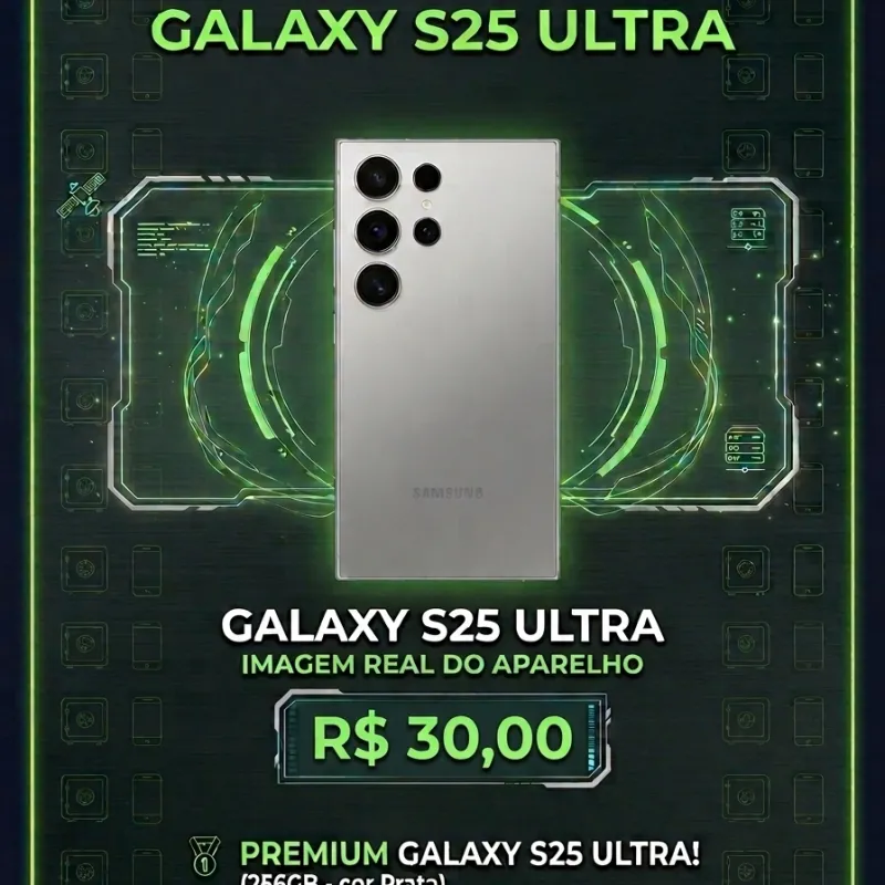Imagem da campanha Sansung Galaxy S25 Ultra
