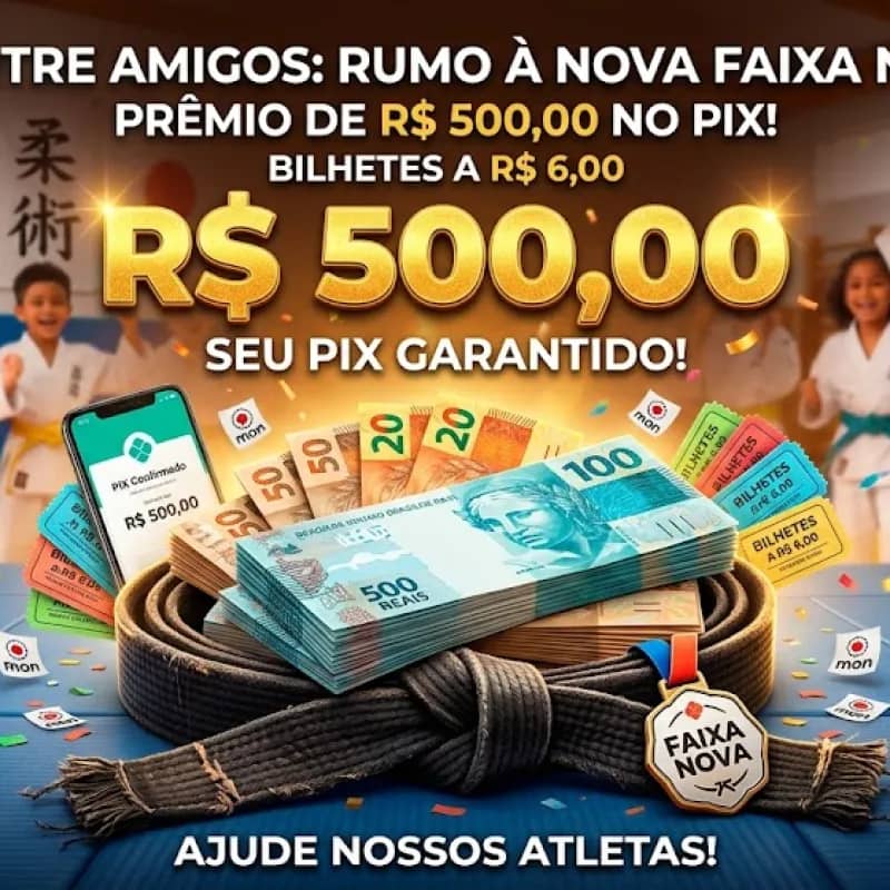 Imagem da campanha Troca de faixa dos judocas
