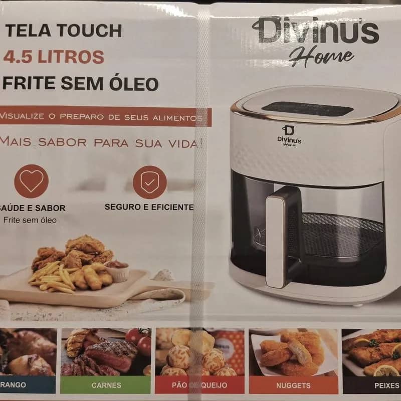 Imagem da campanha AIR FRY DIVINUS HOMES É A MAIOR NOVIDADE DO MERCADO