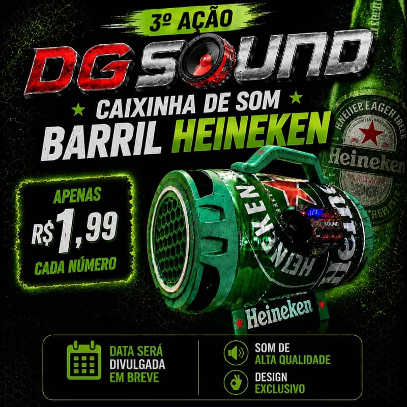 Imagem da campanha 3° AÇÃO DG SOUND