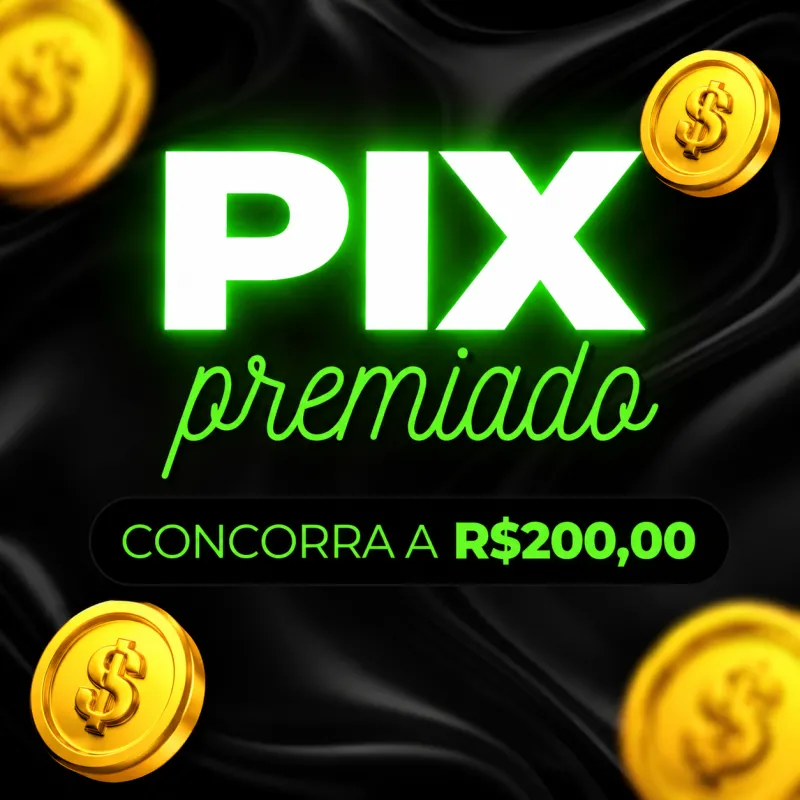 Imagem da campanha Pix Premiado