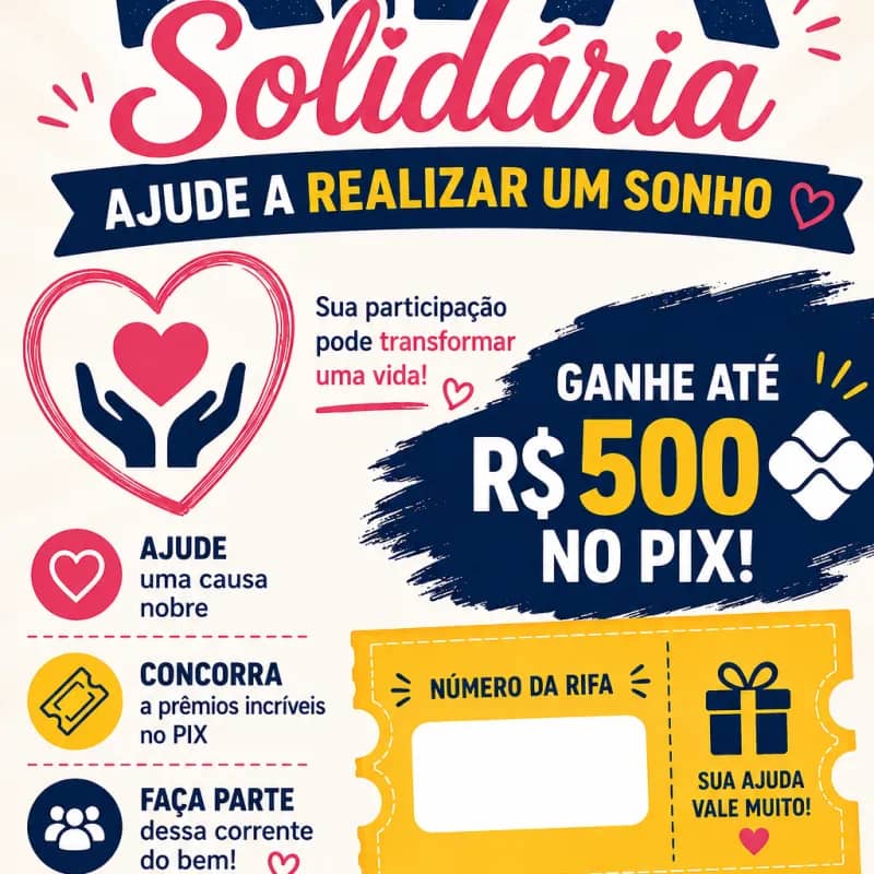 Imagem da campanha Campanha beneficente em prol da um sonho