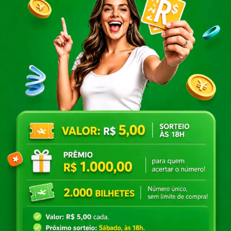 Imagem da campanha SV BILHETE DA SORTE