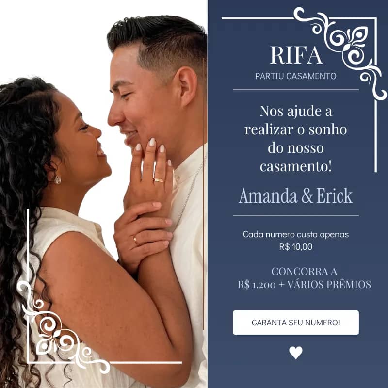 Imagem da campanha Campanha casamento Amanda e Erick