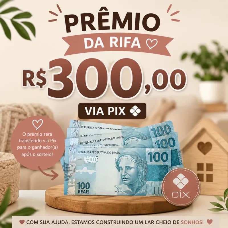 Imagem da campanha 🏡 Rifa da Casa Nova