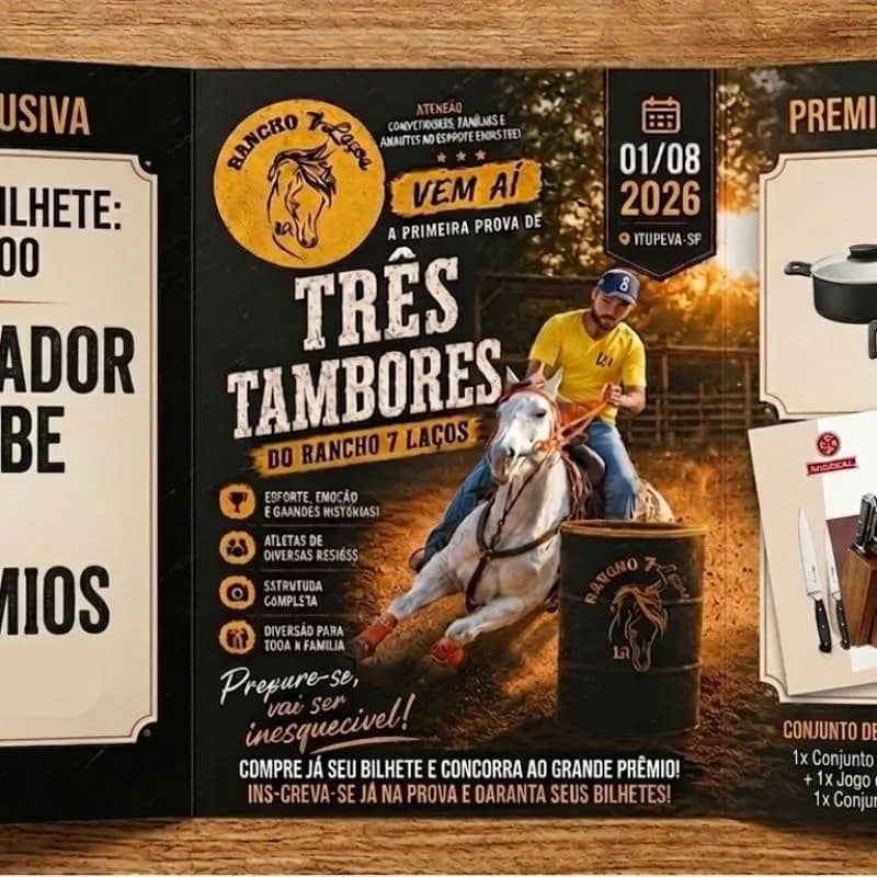 Imagem da campanha 1° prova R7L 2026