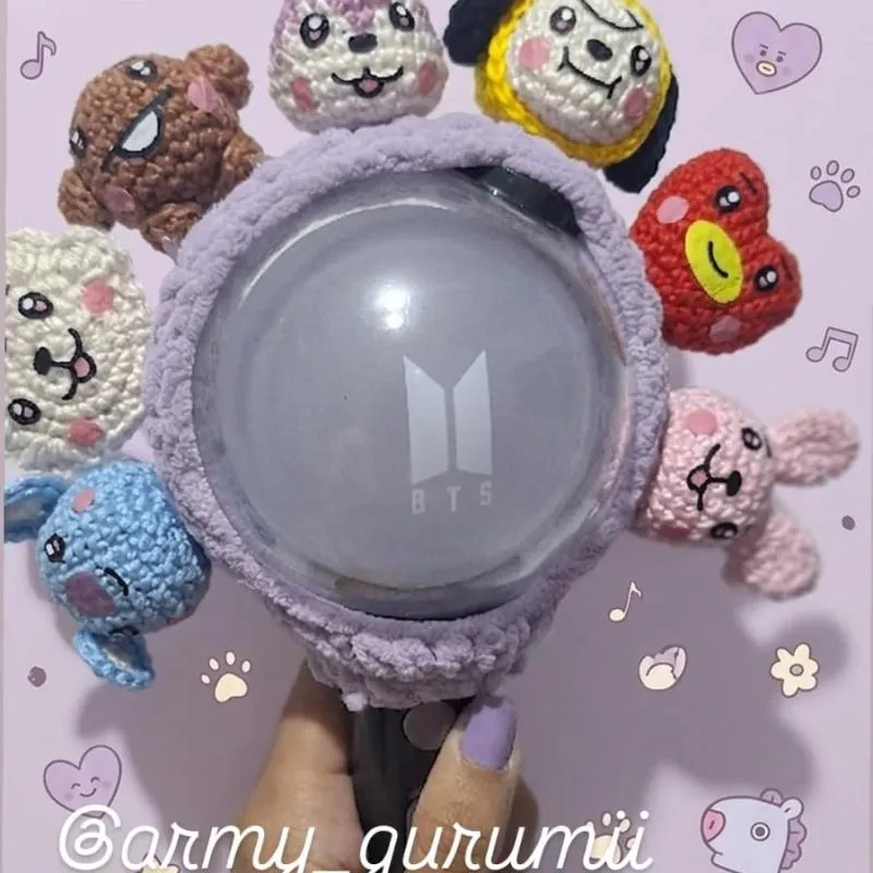 Imagem da campanha amigurumi lightstick cover
