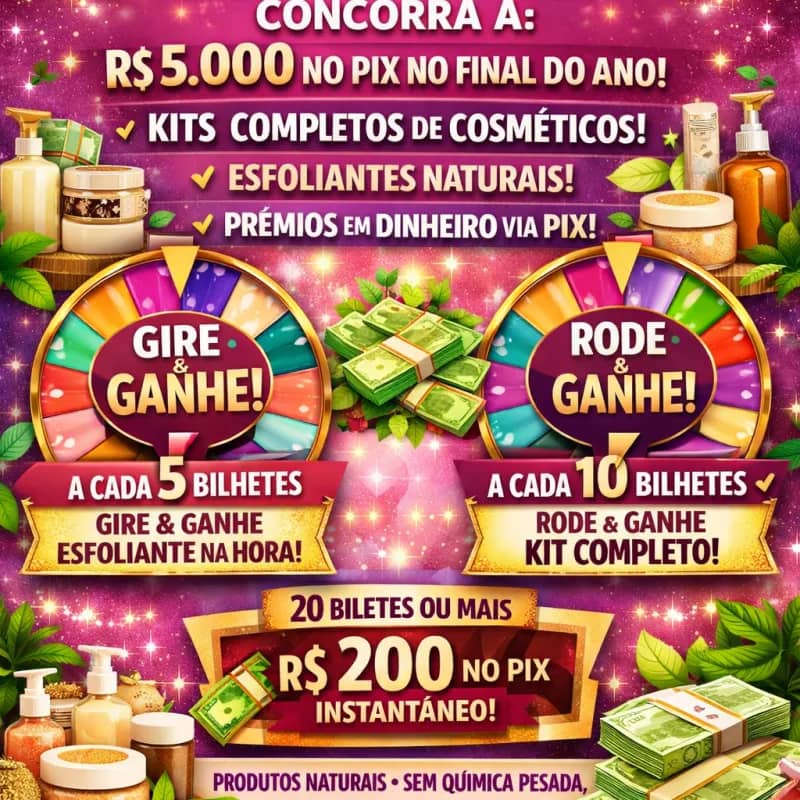 Imagem da campanha Show de prêmios Gustavo Sales Beauty