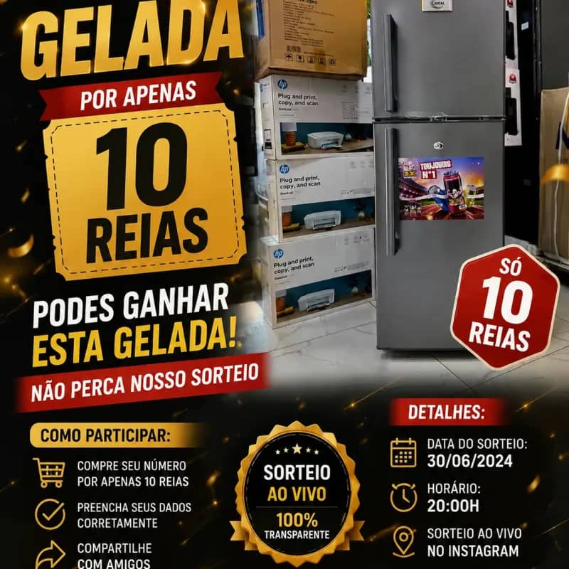 Imagem da campanha Não perca a oportunidade geleira nova pode ser sua não perca esta oportunidade