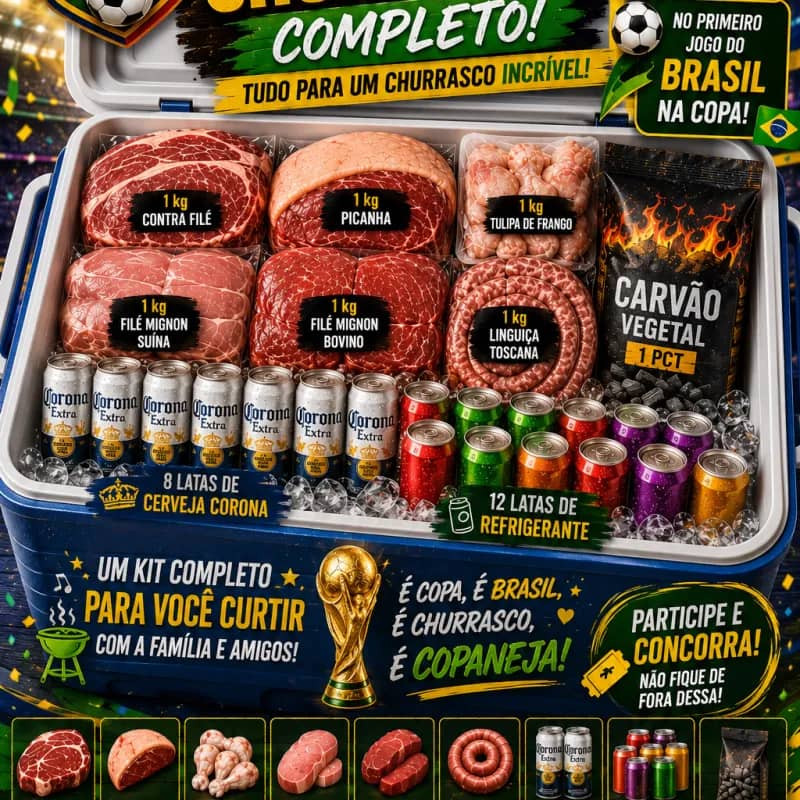 Imagem da campanha Kit Churrasco
