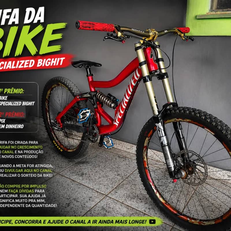 Imagem da campanha SPECIALIZED BIGHIT