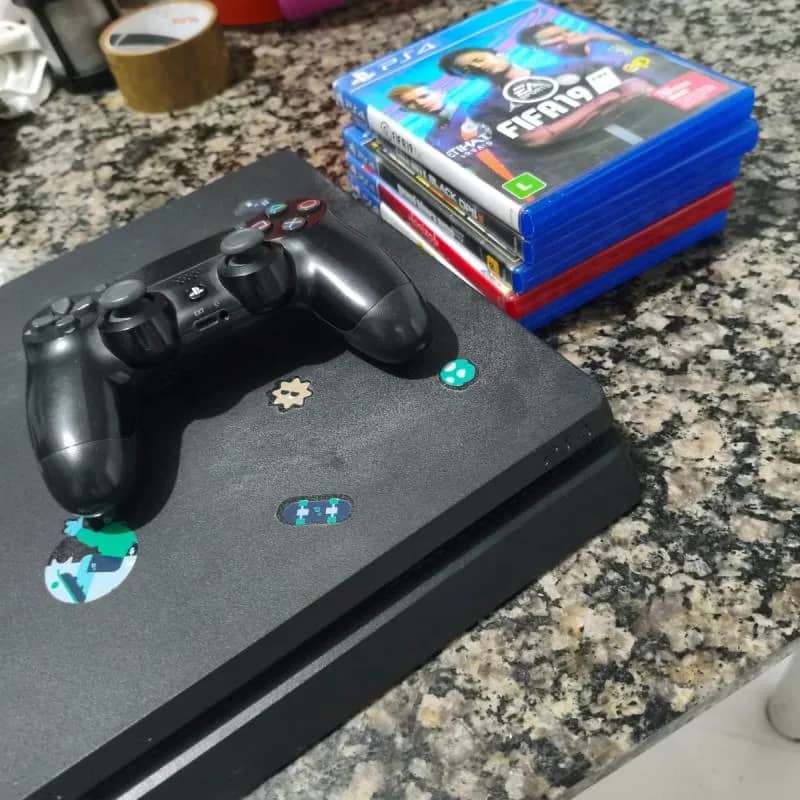 Imagem da campanha Rifa PS4 slim 1TB