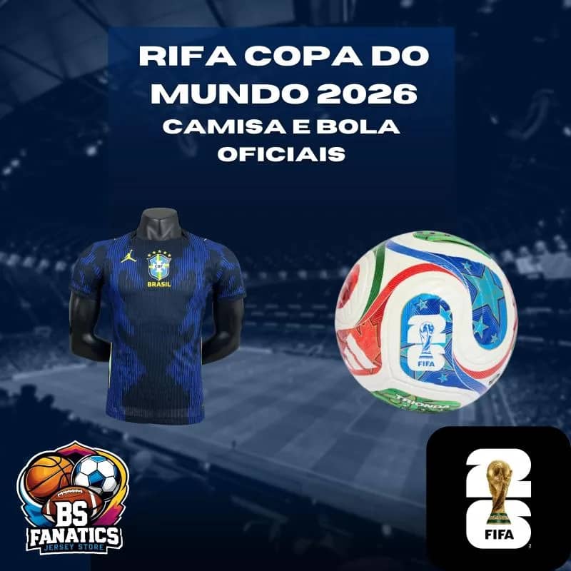 Imagem da campanha Rifa da Copa do Mundo 2026
