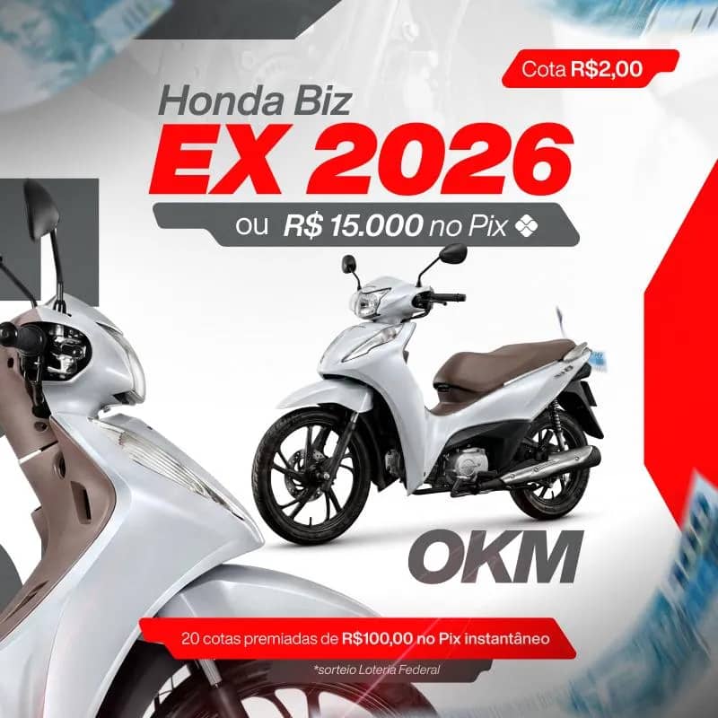 Imagem da campanha BIZ EX 0KM ou 15K NO PIX!