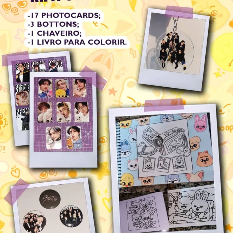 Imagem da campanha RIFA COMBO STRAY KIDS