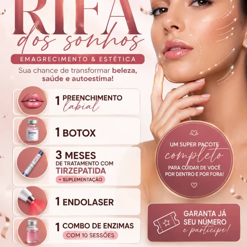 Imagem da campanha Rifa dos Sonhos