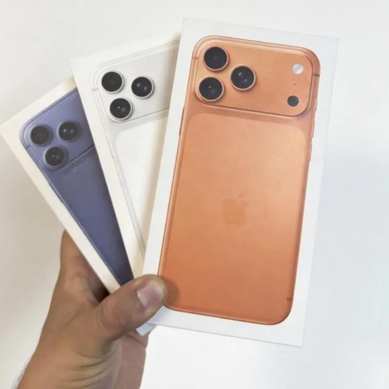 Imagem da campanha iPhone 17 PRO MAX OU 8K NO P1X
