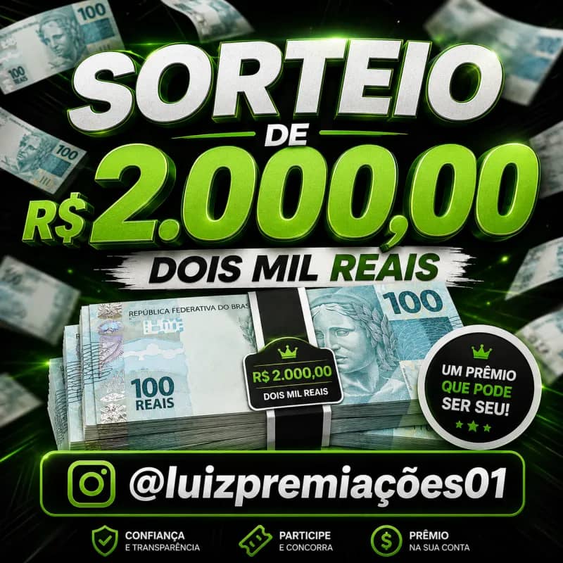 Imagem da campanha 2000 MIL NO PIX 🍀🤑