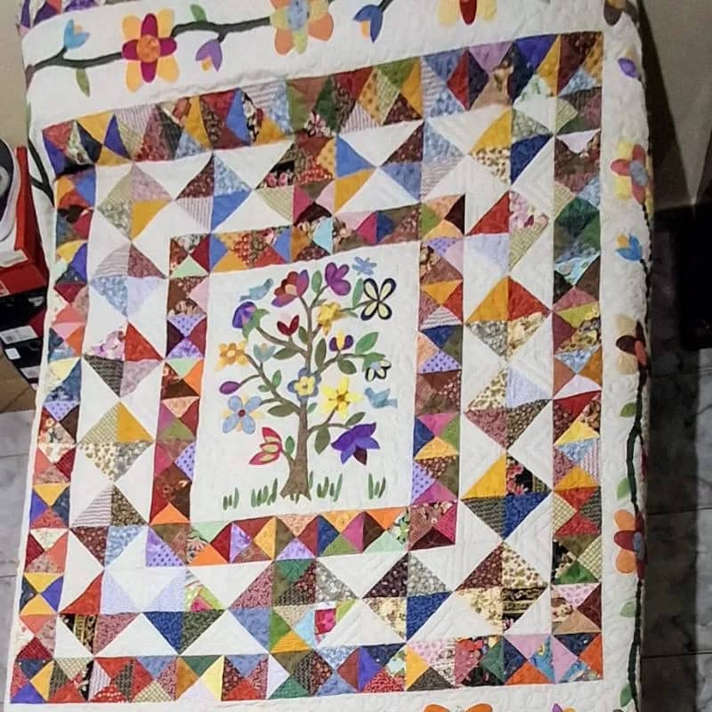 Imagem da campanha RIFA ESPECIAL – COLCHA PATCHWORK ARTESANAL
