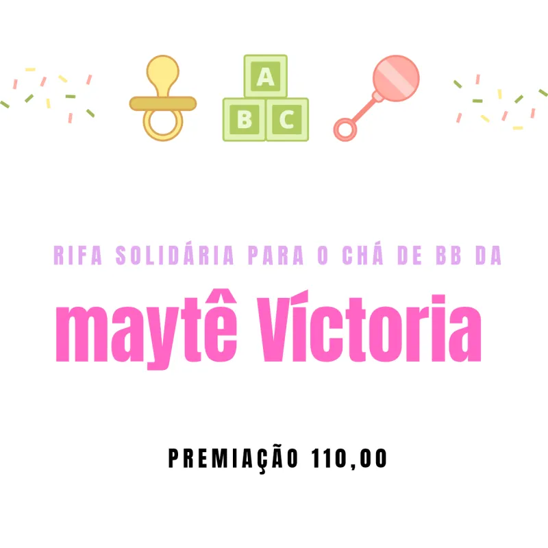 Imagem da campanha CHÁ DE BB SOLIDÁRIA