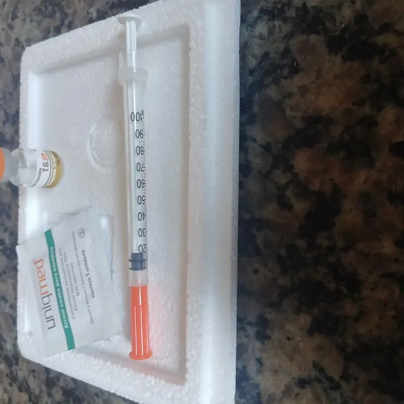 Imagem da campanha Tirzepatida TG ampola com 6 doses de 2.5mg.