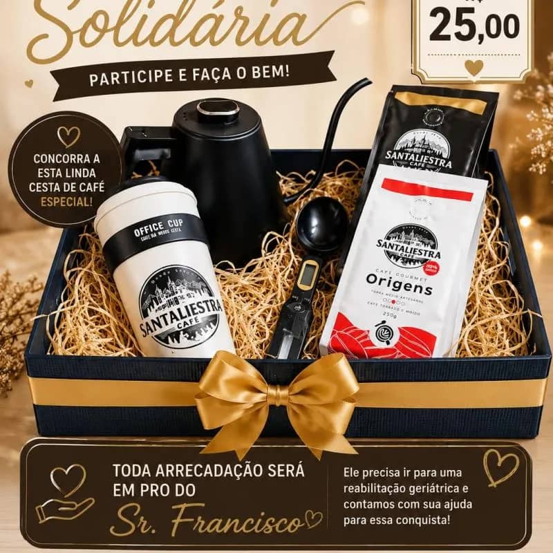 Imagem da campanha Rifa Beneficente Santaliestra