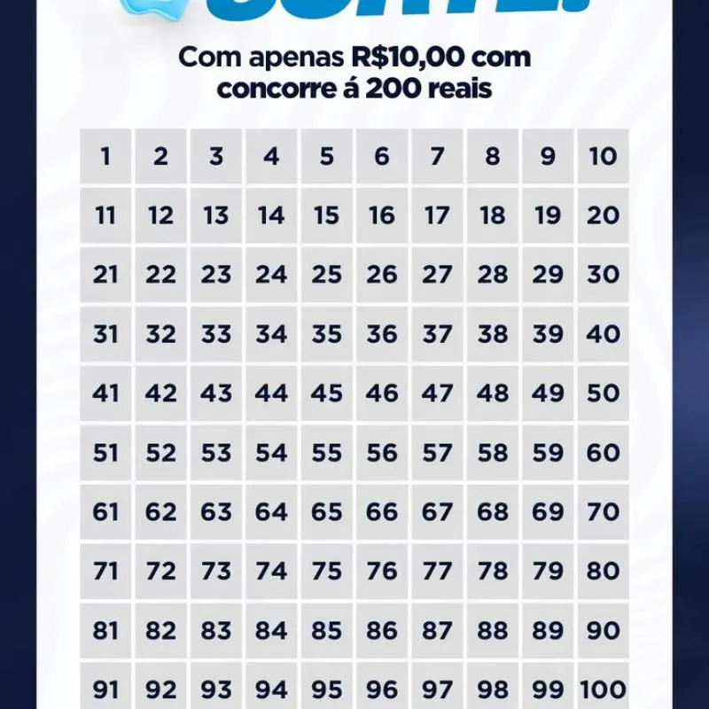 Imagem da campanha pix da sorte