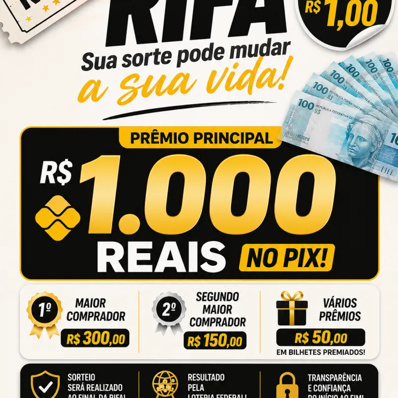 Imagem da campanha Pix da Sorte