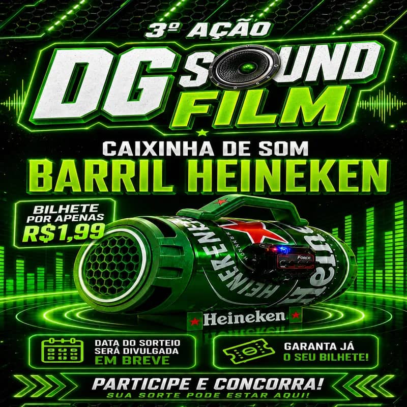 Imagem da campanha 3° AÇÃO DG SOUND