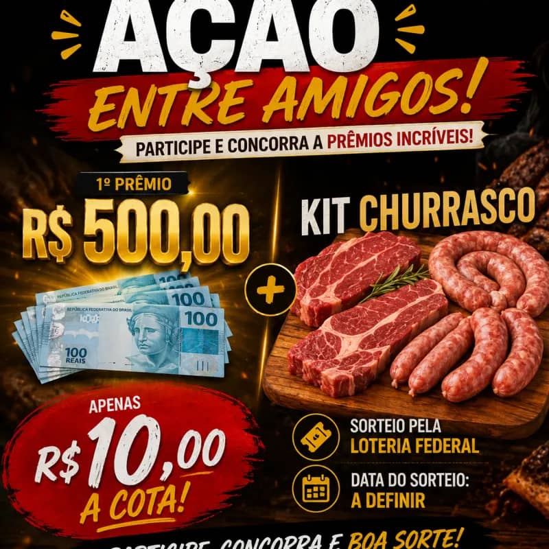 Imagem da campanha Ação Entre Amigos