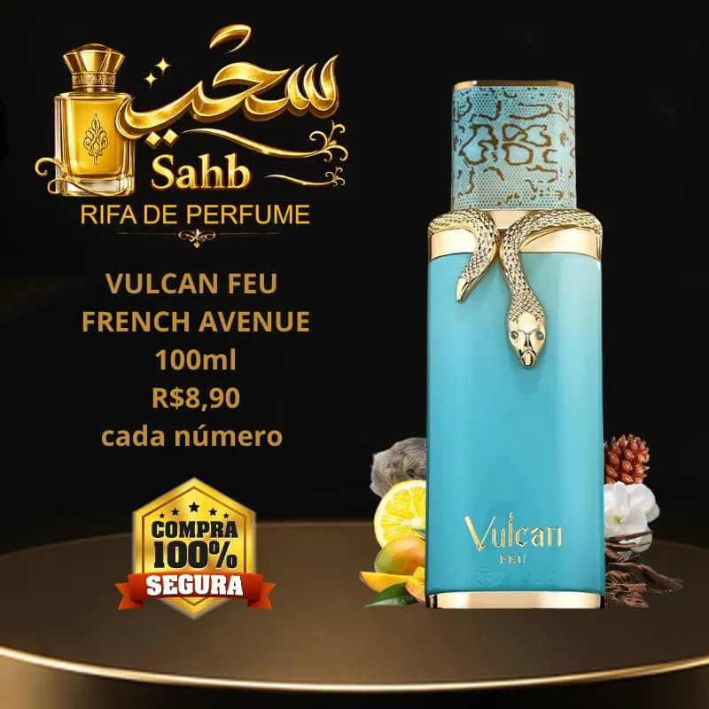 Imagem da campanha Vulcan Feu French Avenue 100ml