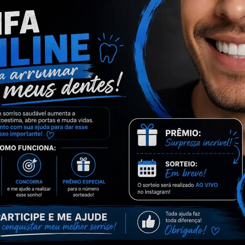 Imagem da campanha Pra arrumar meus dentes