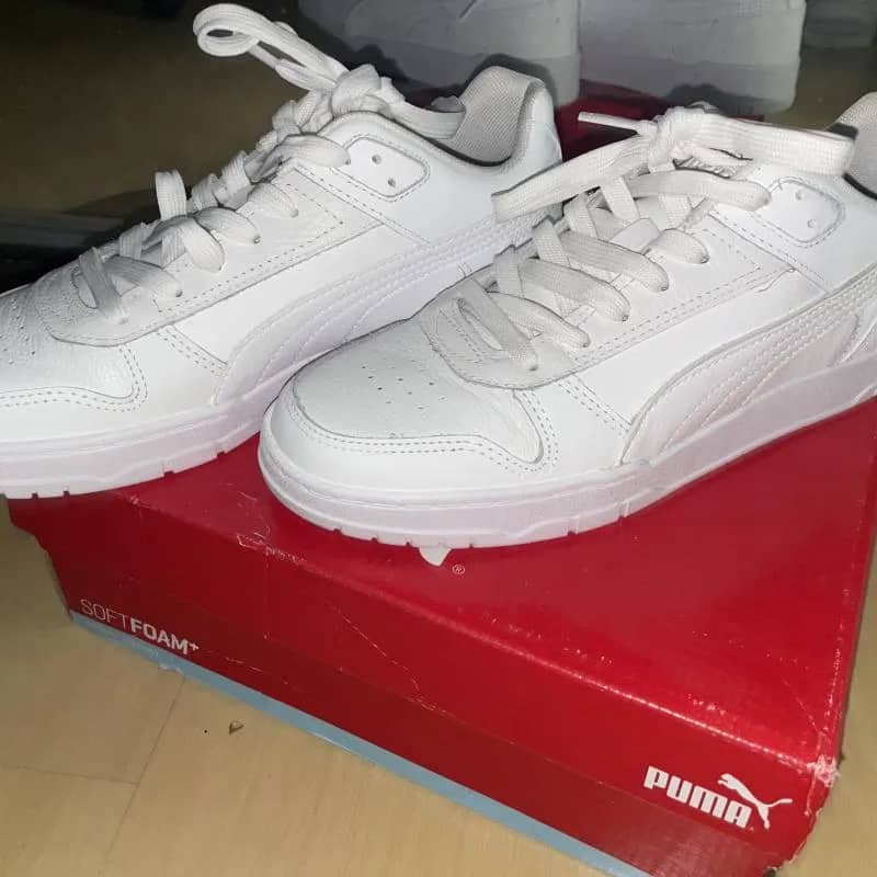 Imagem da campanha Boa sorte rifa valendo um tênis da puma
