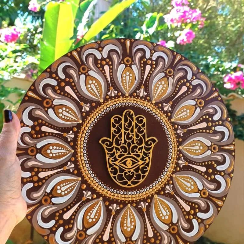 Imagem da campanha Rifa Solidária - Mandala Artesanal Boas Energias
