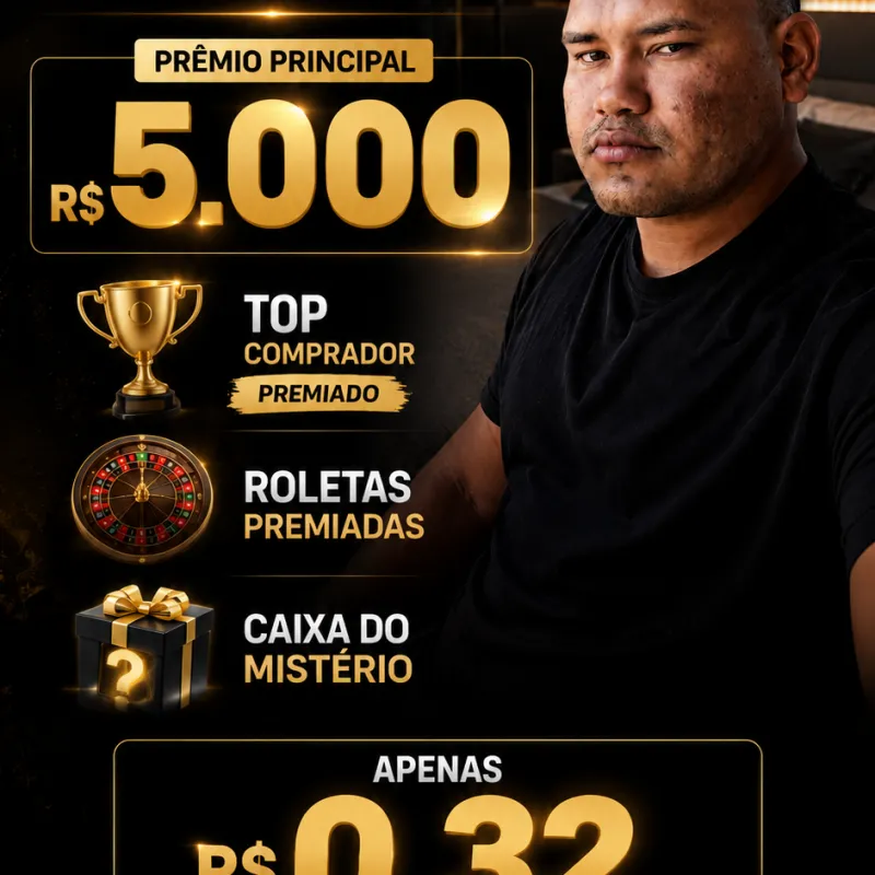 Imagem da campanha R$ 5.000 na conta