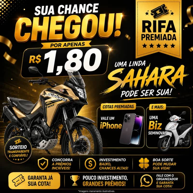 Imagem da campanha UMA LINDA SAHARA